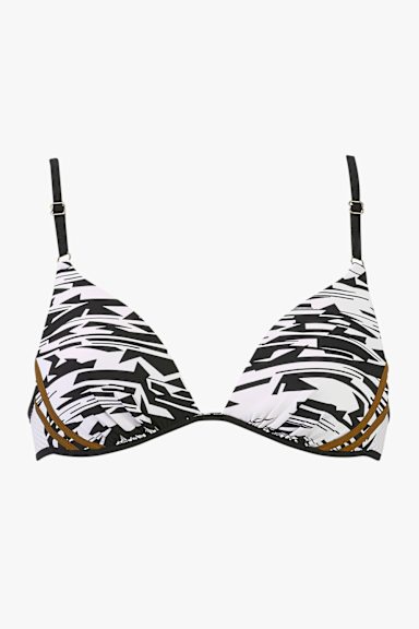 Beachlife Fragements Triangle Damen Bikini Top