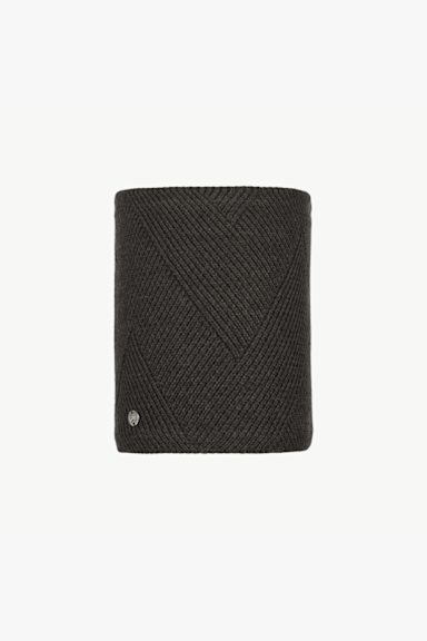 Buff Knitted + Fleece Disa Black Neckwarmer