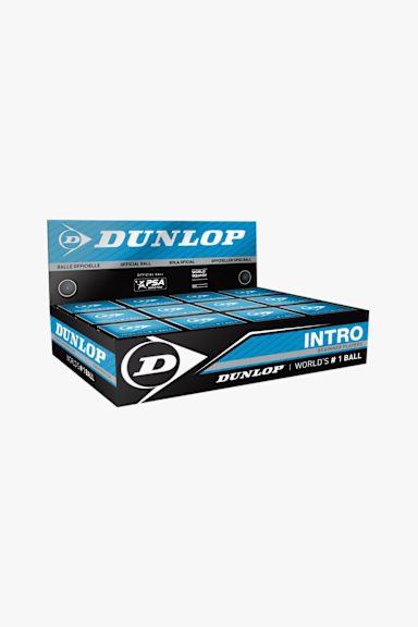 Dunlop 12-Pack Intro Squashball