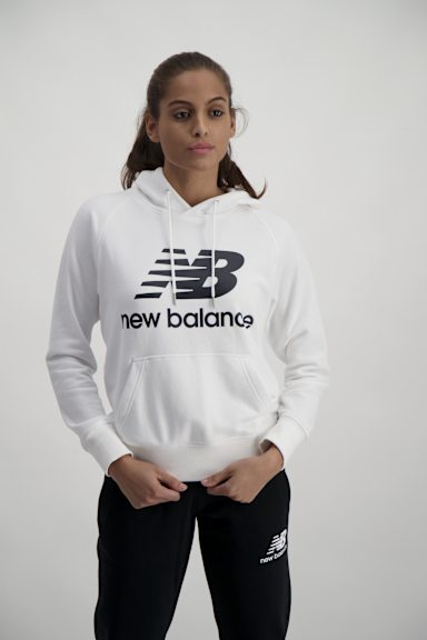 New Balance Essentials Stacked Logo Damen Hoodie