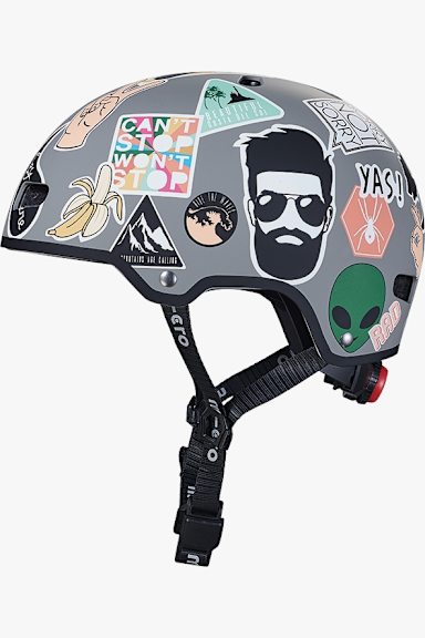 Micro Sticker Skatehelm