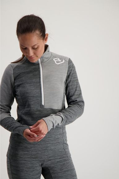 Ortovox Fleece Light Damen Thermo Longsleeve