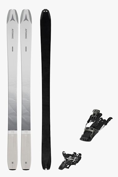 ATOMIC Backland 78 Damen Tourenski Set + Fell 20/21