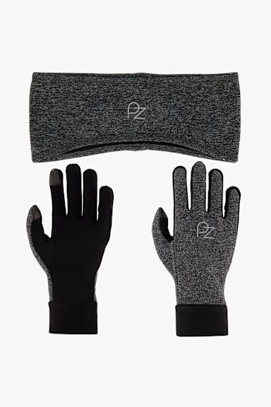 Powerzone Laufhandschuh + Stirnband