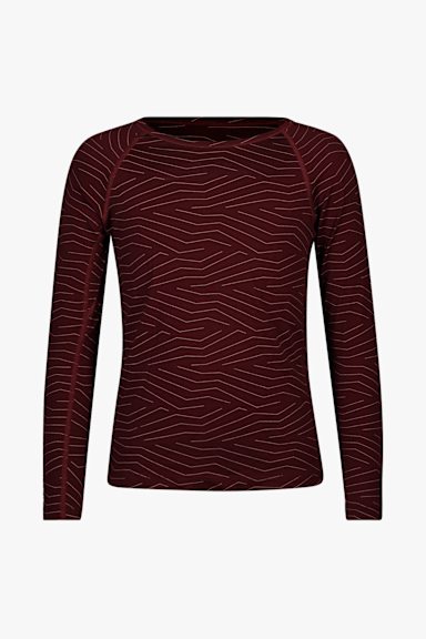 icebreaker 200 Oasis Napasoq Lines Kinder Thermo Longsleeve