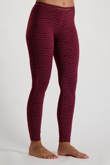 icebreaker 200 Oasis Napasoq Lines Damen Thermohose