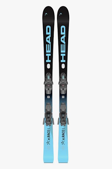 HEAD World Cup Rebels e.SL Rebel Team Kinder Ski Set 23/24 in weiß