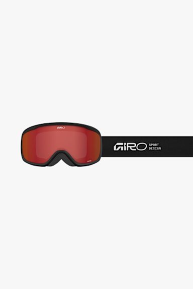 Maschera Da Sci Giro Buster Per Bambini | Lenti Verdi Cilindriche Con Tecnologia Expansion View, Triplo Strato, OTG