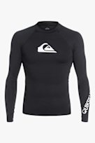 Quiksilver All Time Hommes Lycra Shirt noir