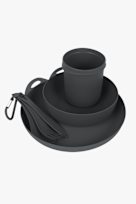 Sea to Summit Set piatti da campeggio grigio