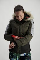 ICEPEAK Electra veste de ski femmes olive
