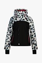 Rehall Maggy-R veste de snowboard filles noir-blanc