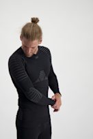 X Bionic Invent 4.0 maniche lunghe termica uomo nero