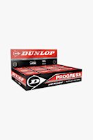 Dunlop 12-Pack Progress balle de squash noir