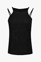 Puma Studio Strappy Lace Damen Top schwarz