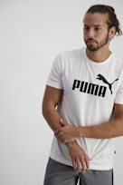 Puma ESS+ Heather t-shirt hommes blanc