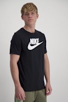 Nike Sportswear Icon Futura Herren T-Shirt schwarz-weiß