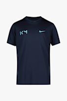 Nike Kylian Mbappé Kinder T-Shirt dunkelblau
