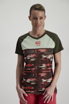 ION Scrub AMP maglia da bike donna verde