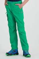 Trollkids Oppland Zip-Off pantalon de randonnée enfants vert