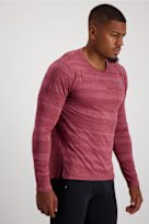 New Balance Q Speed Fuel Herren Longsleeve rot