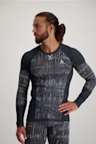 Odlo Performance Blackcomb manche longue thermique hommes anthracite