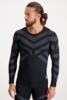 Odlo Natural + Kinship Warm manche longue thermique hommes noir