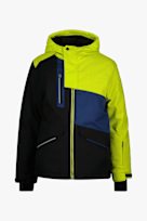 46 NORD Jungen Skijacke schwarz-grün