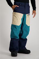 Quiksilver Travis Rice Stretch Herren Snowboardhose weiß-blau