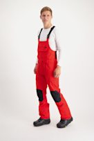 Volcom Roan Bib pantalon de snowboard hommes rouge