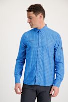 MAMMUT Lenni chemise de randonnée hommes bleu clair