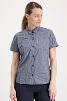 MAMMUT Aada Damen Wanderbluse marineblau