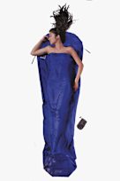 Cocoon MummyLiner sacco a pelo in seta blu
