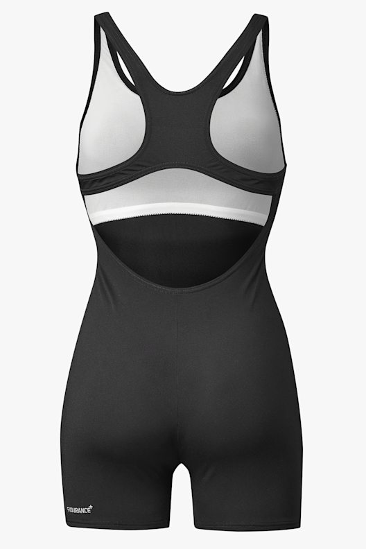 Costume Da Bagno Donna Speedo Fit Endurance Nero/rosa - Allenamento Racerback Asciugatura Rapida - Foto 2