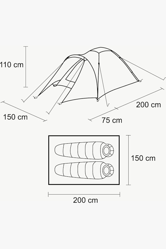 46 NORD Malibu 2 tenda