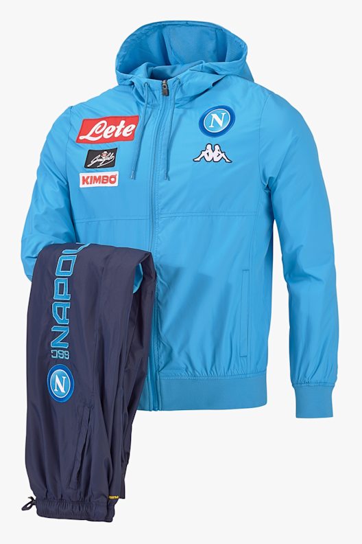 Kappa SSC Napoli tuta sportiva uomo