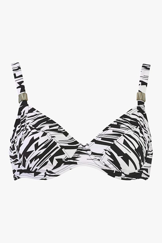 Beachlife Fragements Damen Bikini Top