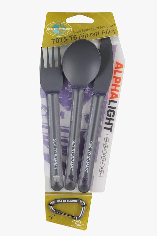 Sea to Summit Alphalight Cutlery 3 Tlg. posate da campeggio