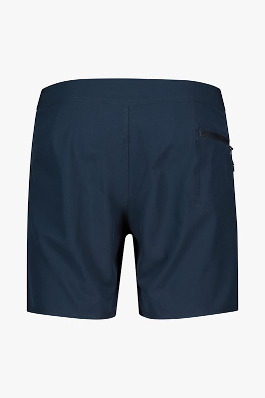 Short De Bain (pantalon) Quicksilver Aikau Homme Taille 33 - Noir, Nylon, Vintage - Occasion Très Bon état