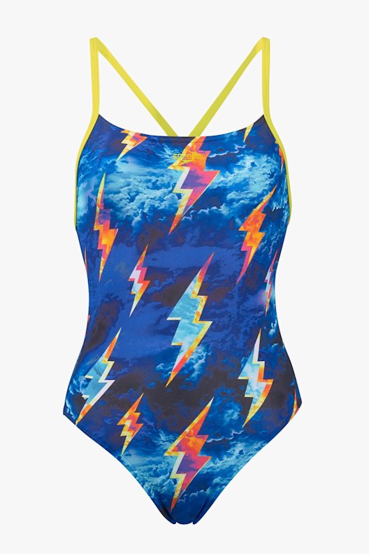 speedo Strike Flash Placement Crossback	maillot de bain filles
