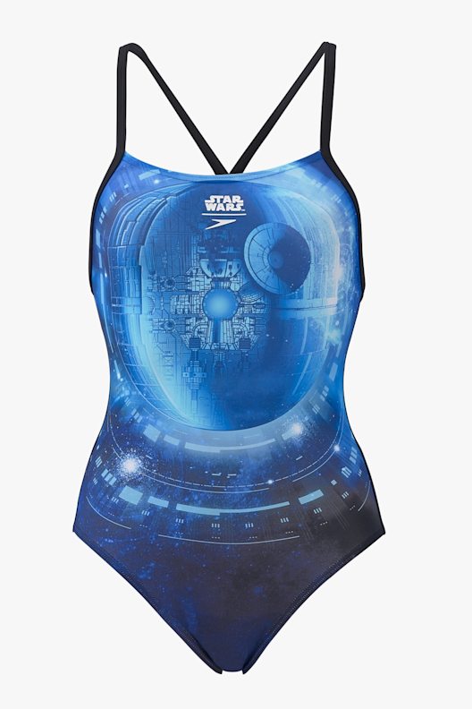 speedo Death Star Allover Thinstrap Crossback maillot de bain filles