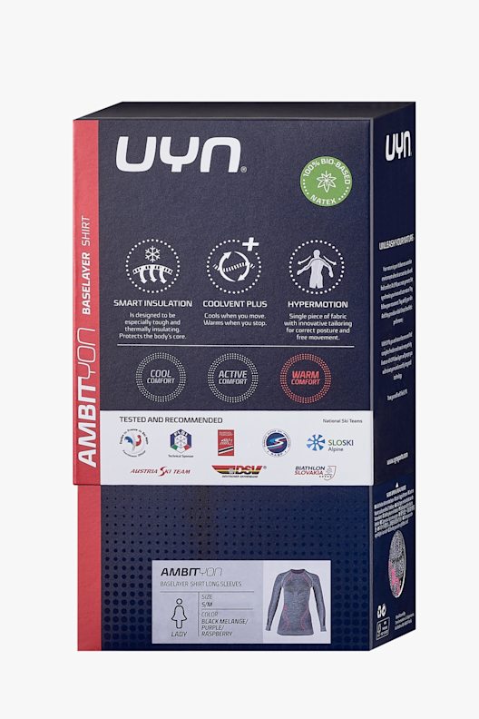 UYN Ambityon maniche lunghe termica donna
