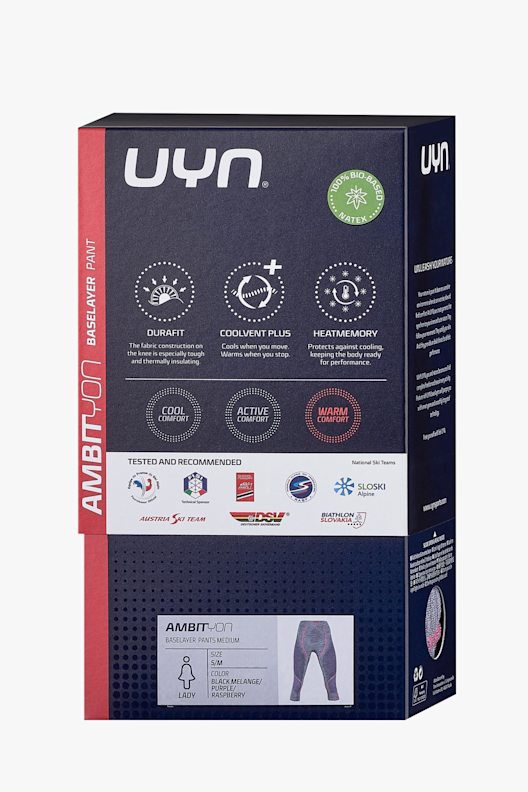 UYN Ambityon pantalon thermique 3/4 femmes