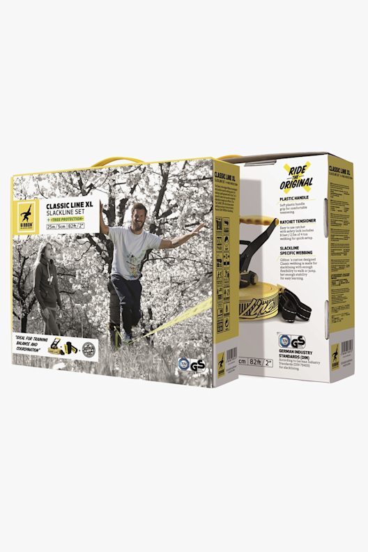 Gibbon Classicline XL slackline + protezione degli alberi