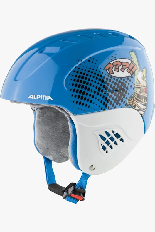 ALPINA Carat Donals Duck casco da sci + occhiali bambino