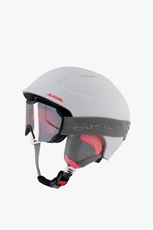 ALPINA Chute casco da sci + Thaynes occhiali