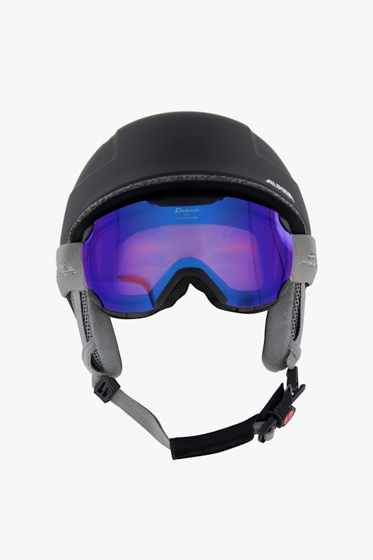 ALPINA Chute Skihelm + Thaynes Brille