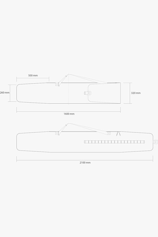 Rossignol Tactic 160 cm - 210 cm Skitasche