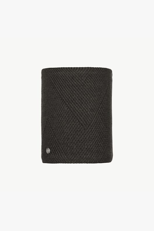 Buff Knitted + Fleece Disa Black neckwarmer