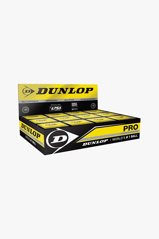 Dunlop 12-Pack Pro balle de squash